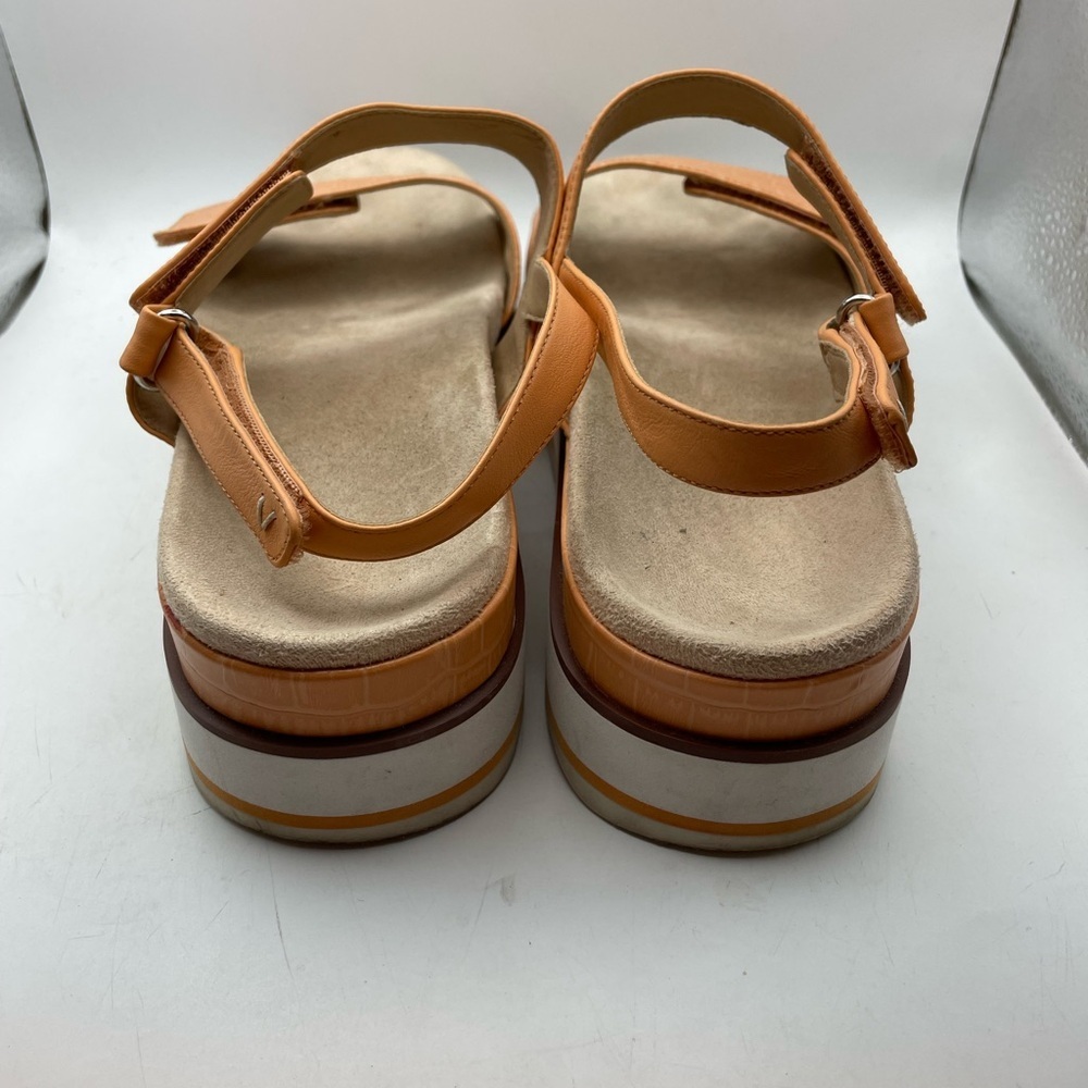 Vionic Orange Platform Sandals With Adjustable St… - image 5